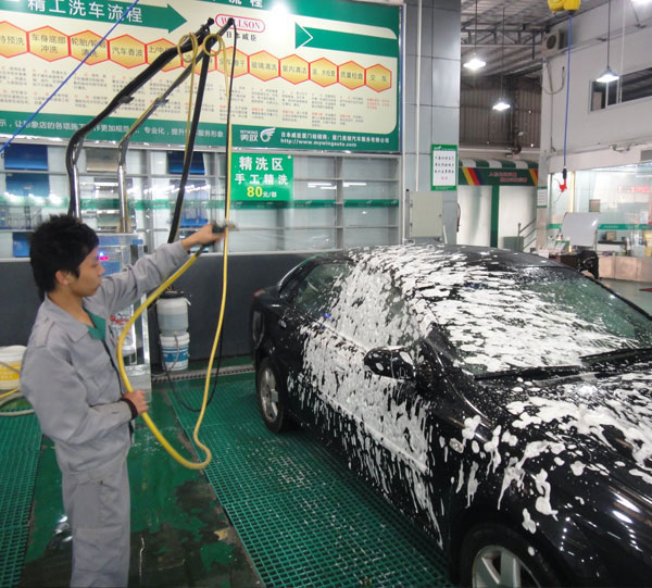 同安美馭自助式洗車機(jī)